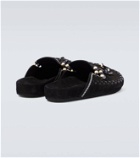 Alanui The Journey suede slippers