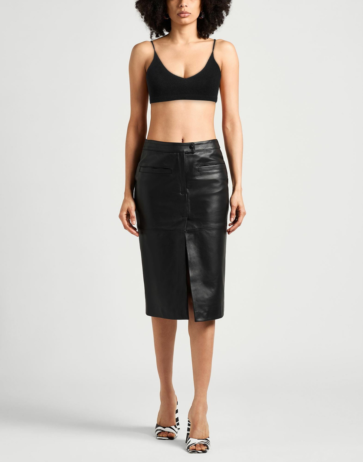 Laneus Womens Top in Black