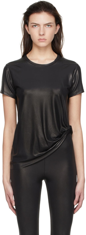 Photo: Rick Owens Lilies Black Viscose T-Shirt