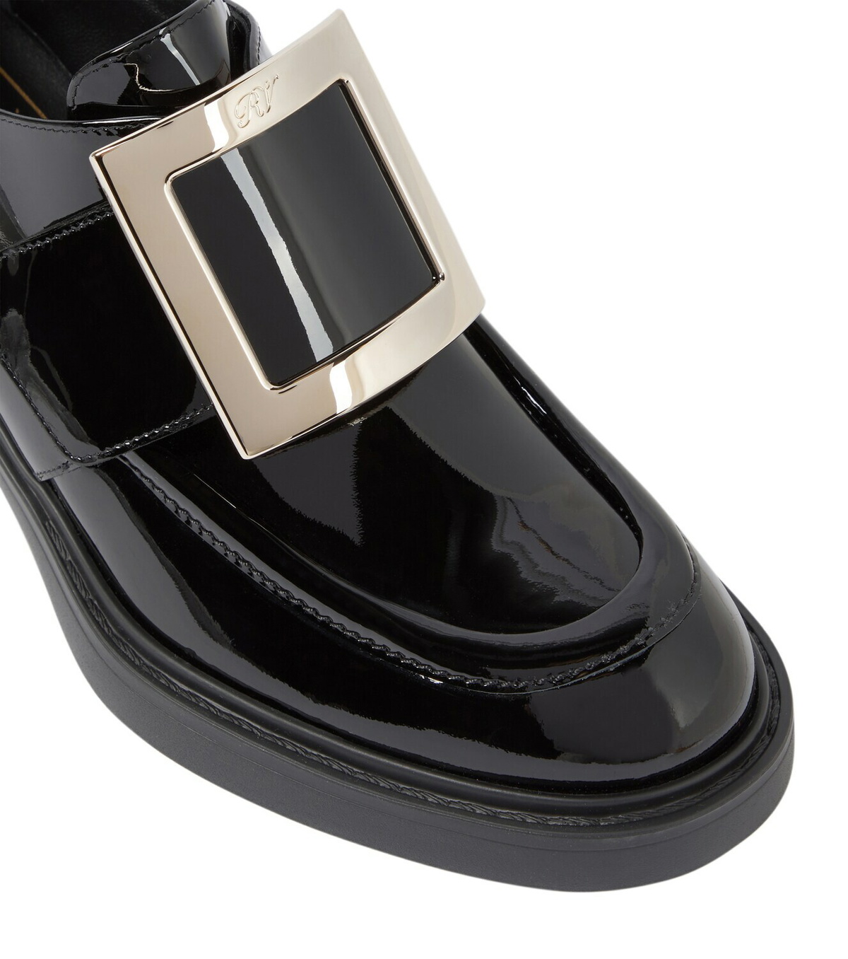 Roger Vivier Viv' Rangers patent leather loafers Roger Vivier