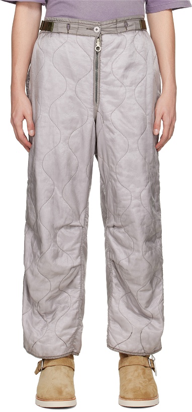 Photo: NotSoNormal Gray Dragon Puff Trousers