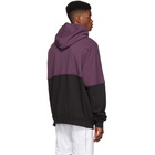 Perks and Mini Black and Purple Halfway Hoodie