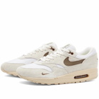 Nike Men's Air Max 1 Sneakers in Sail/Ironstone/Rattan/Volt