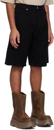 B1ARCHIVE Black Skater Denim Shorts