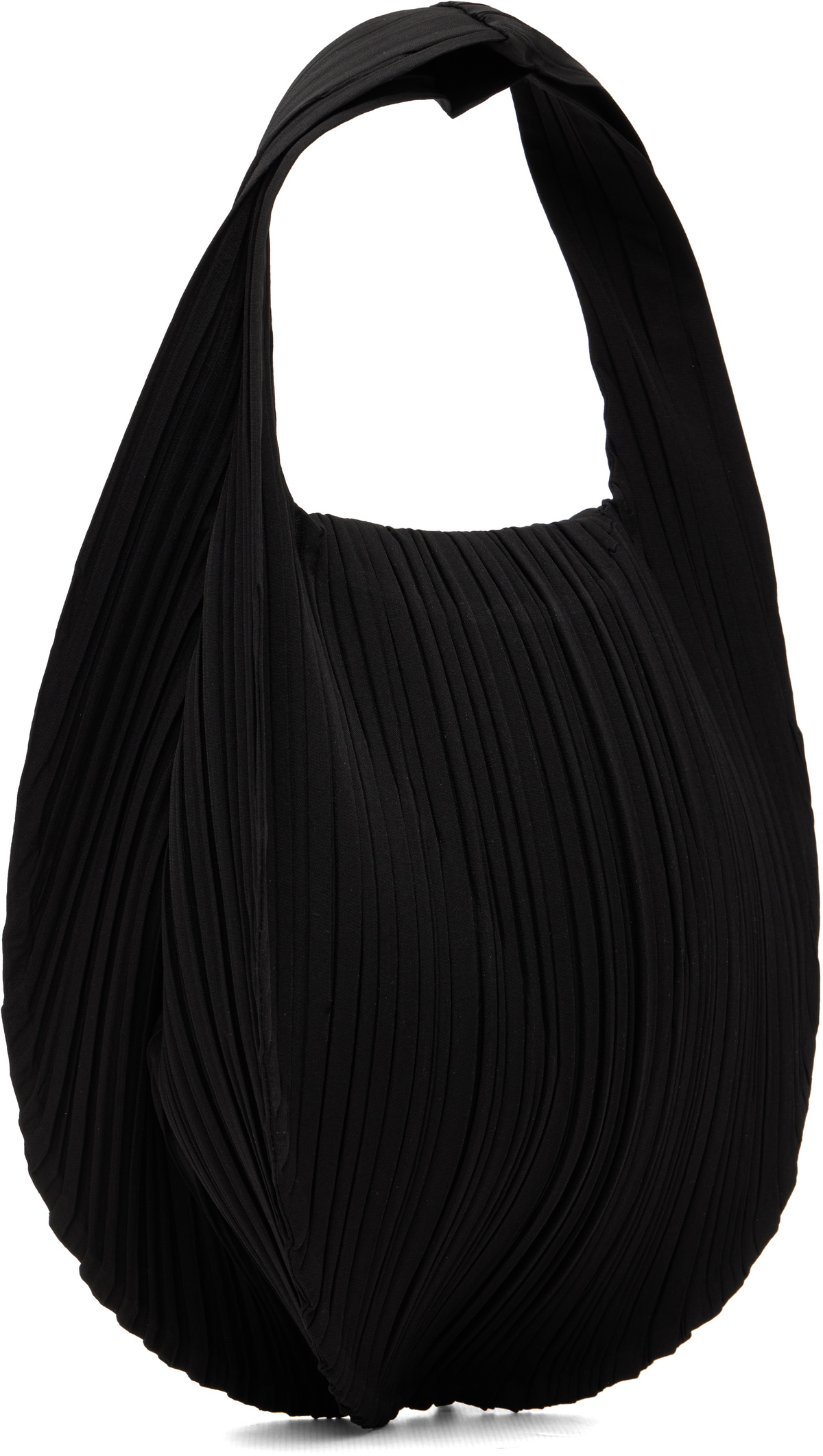 PLEATS PLEASE ISSEY MIYAKE Black Pleats Seeds Bag