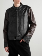 Our Legacy - Emporio Armani Grande Trix Leather Jacket - Black