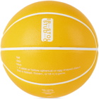 Bristol Studio SSENSE Exclusive Yellow Pebbled Leather Basketball