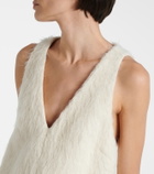 Brunello Cucinelli Alpaca wool-blend minidress