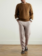 Loro Piana - Tapered Linen and Cashmere-Blend Sweatpants - Neutrals