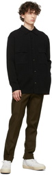 Agnona Black Cashmere Jacket