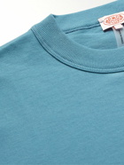 Armor Lux - Callac Logo-Appliquéd Cotton-Jersey T-Shirt - Blue