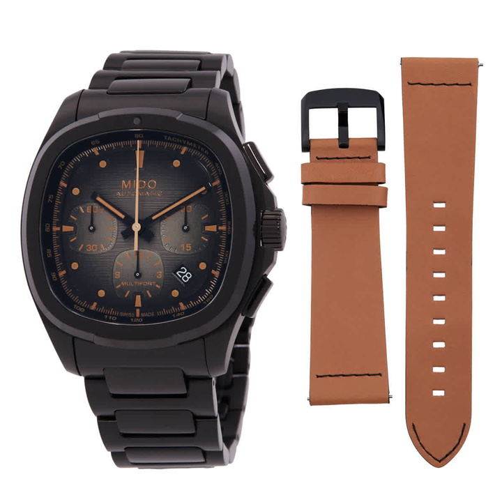 Photo: Mido Multifort TV Chronograph Automatic Grey Dial Watch M049.527.33.081.00