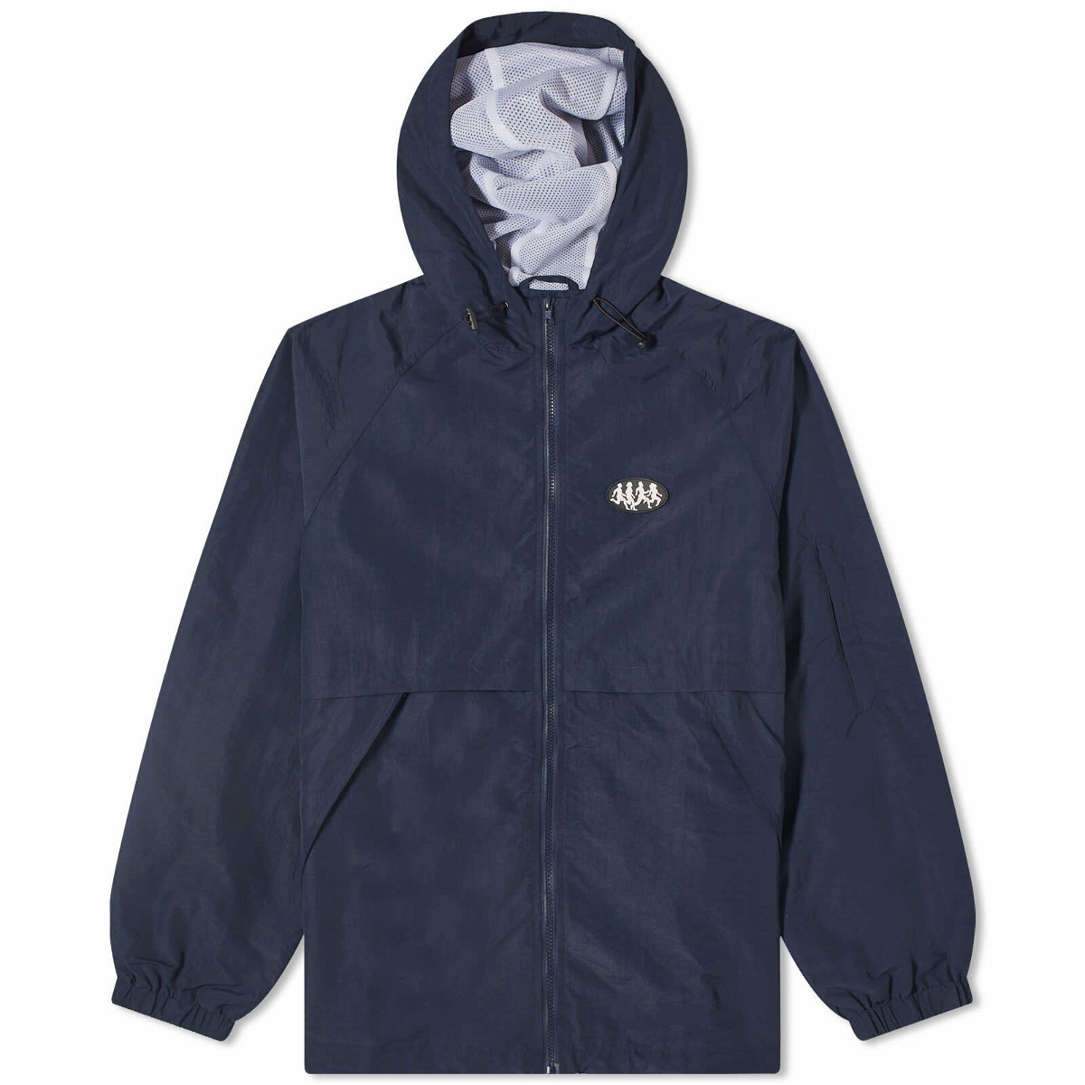 Photo: Carne Bollente Men's Big Thing In The Rain Jacket in Navy Blue