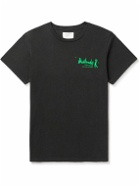 Pasadena Leisure Club - Badlands Printed Cotton-Jersey T-Shirt - Black