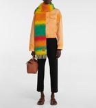 Loewe - Striped mohair and wool scarf