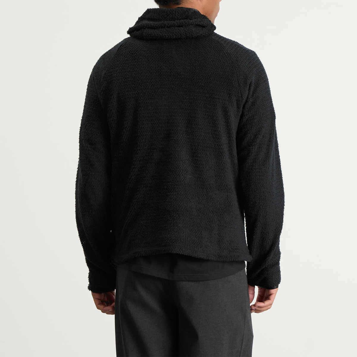 Purple Mountain Observatory Men's Polartec Alpha Balaclava Hoodie in Black