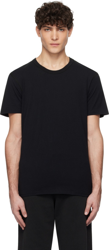 Photo: Reigning Champ Two-Pack Black Lightweight Jersey T-shirt