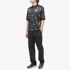 Manors Golf Men's Jersey Polo Shirt in Black