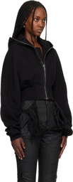 Rick Owens DRKSHDW Black Temple Collage Hoodie