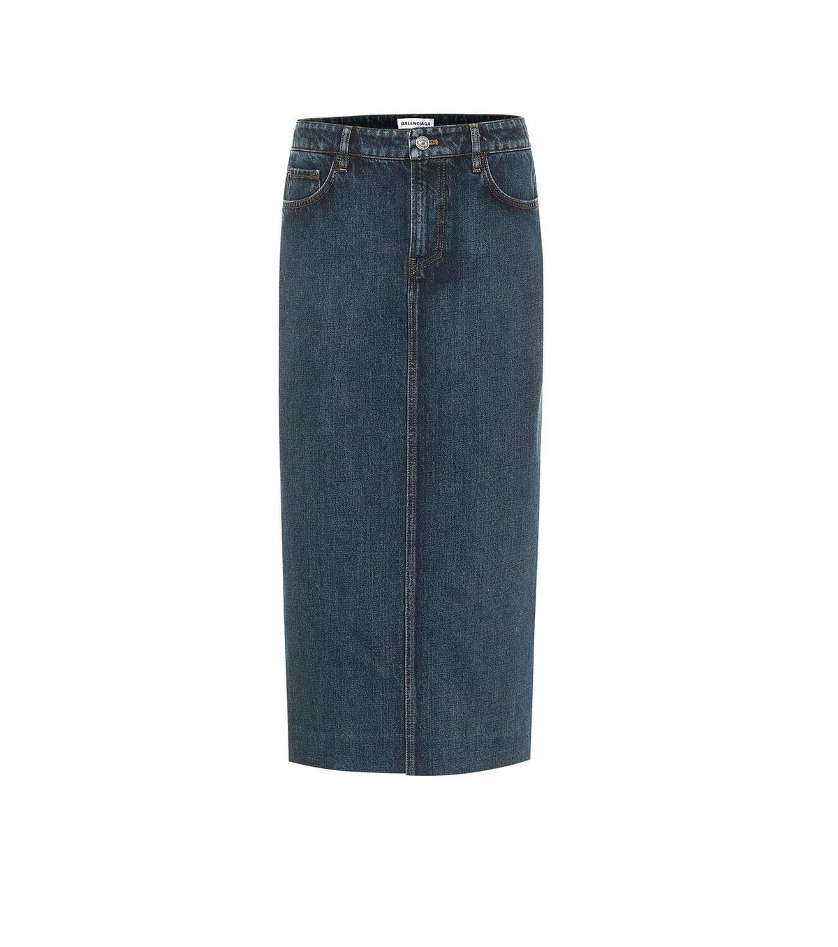 Balenciaga Denim midi skirt Balenciaga