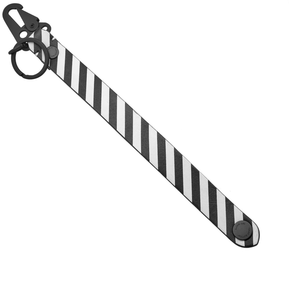 Off-White Diagonals Keychain Off-White