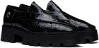 GmbH Black Chunky Chapal Loafers
