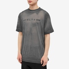 1017 ALYX 9SM Men's Transluscent Graphic T-Shirt in Black