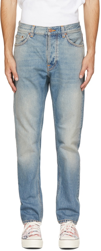 Photo: Nudie Jeans Blue Steady Eddie II Jeans