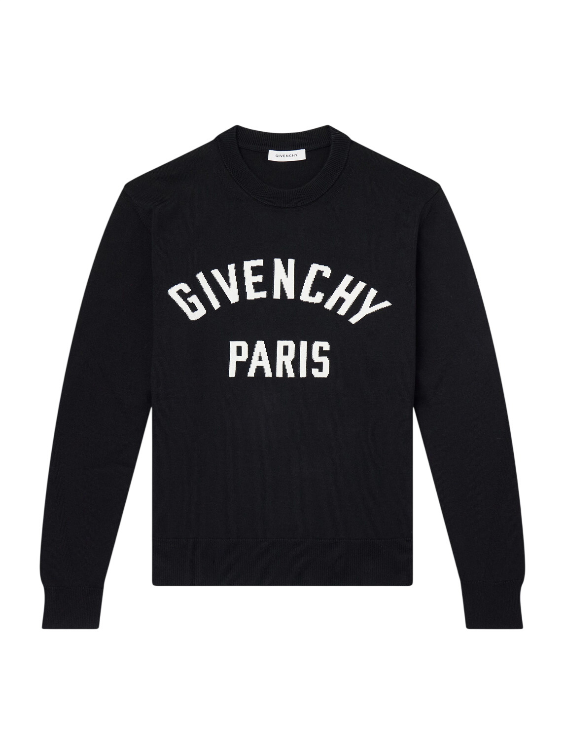 Givenchy Black and Red Refracted Sweater Givenchy