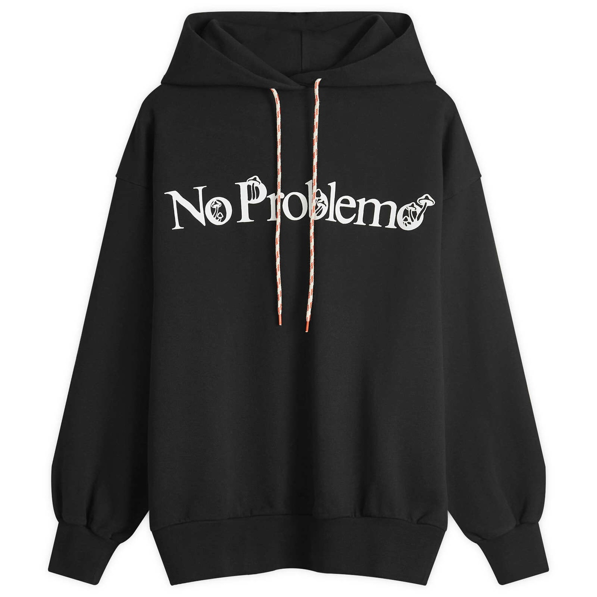 No Problemo Men's Funghi Problemo Hoodie in Black