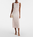 Altuzarra Nelly floral-appliqué midi dress