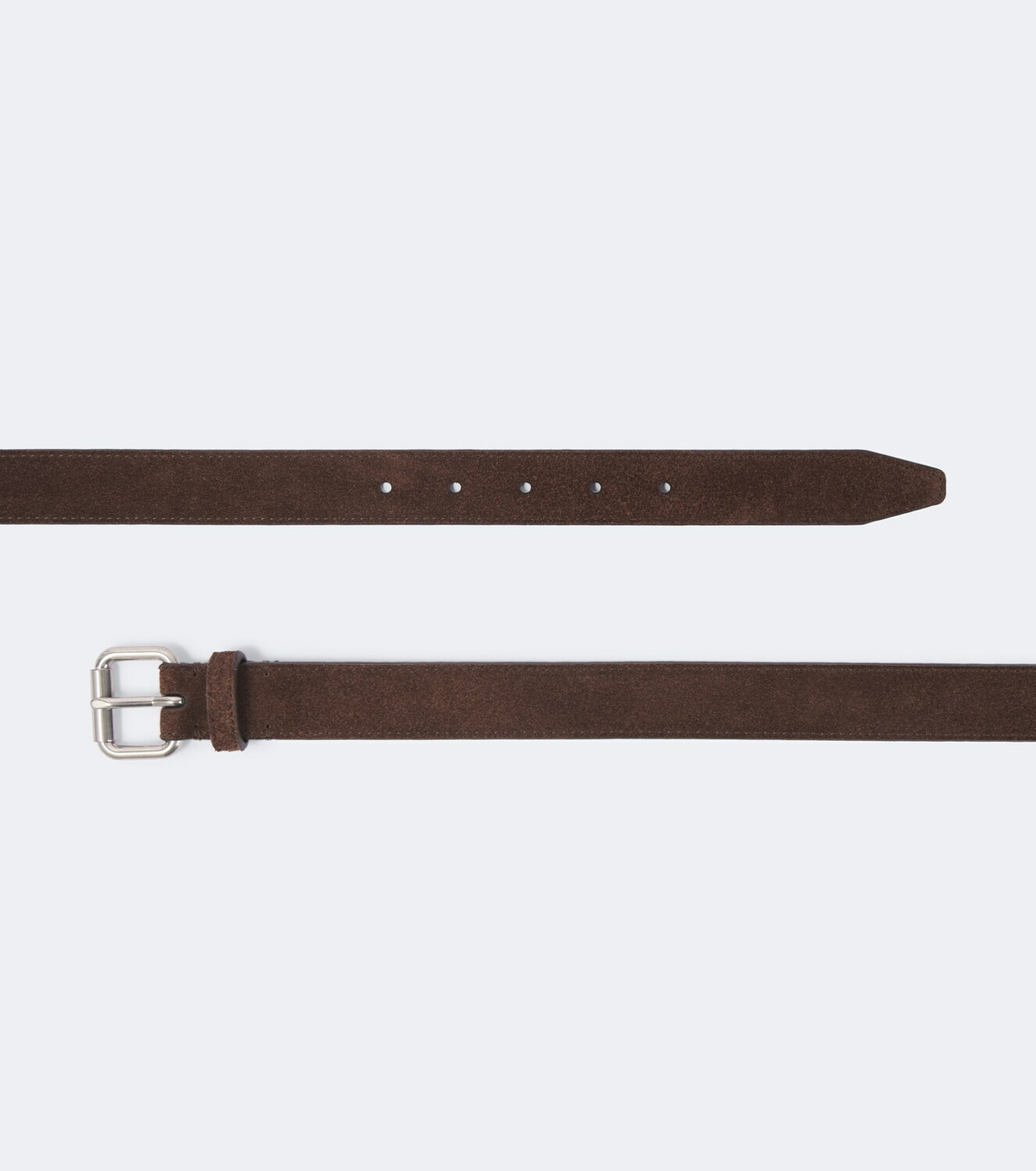 The Row Geo suede belt
