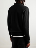 Valentino Garavani - Logo-Print Cotton-Jersey Sweatshirt - Black