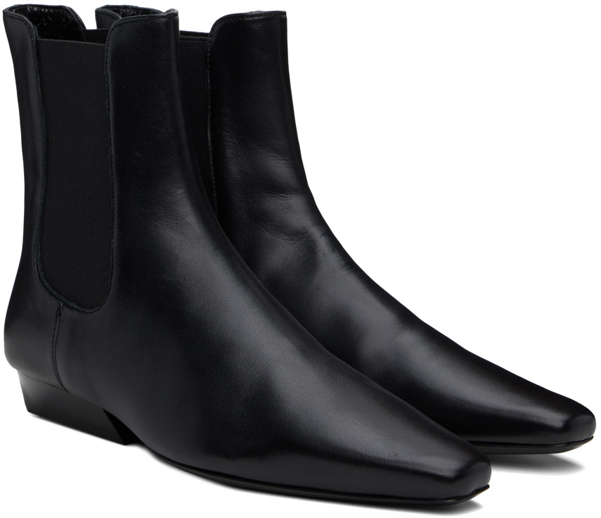 Staud Black Wally Chelsea Boots