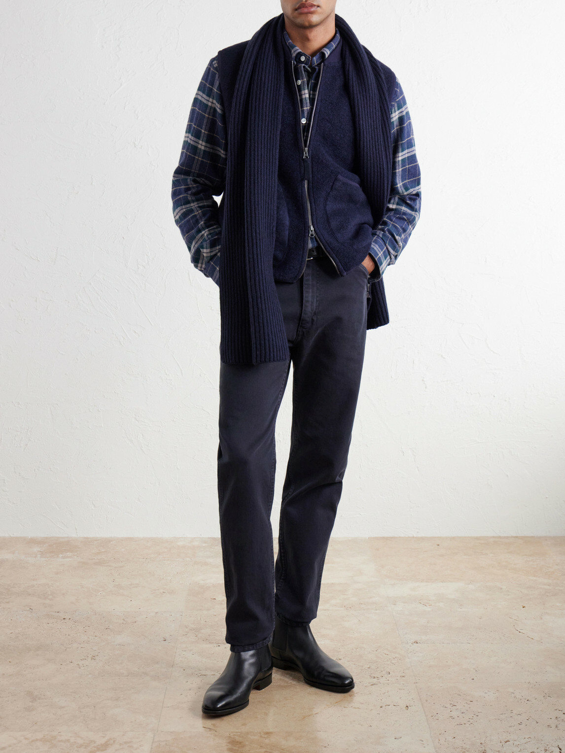 PIACENZA 1733 - Cashmere Scarf - Blue