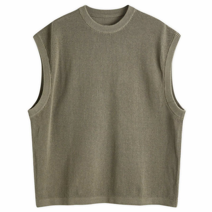 Photo: MKI Men's Loose Gauge Vest in Green