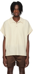 RECTO Beige Dolman Sleeve Polo