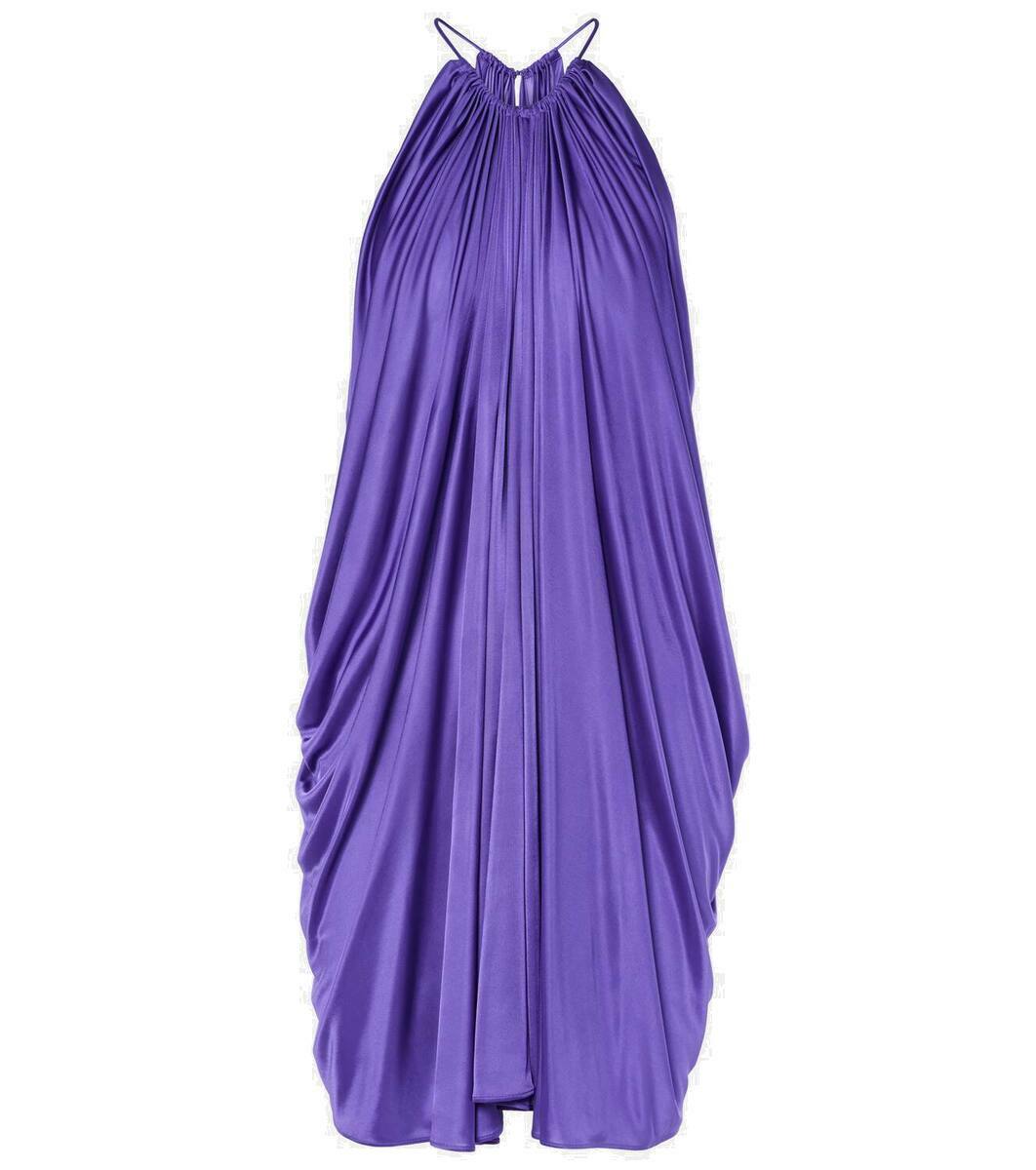 Tom Ford Gathered halterneck jersey minidress TOM FORD