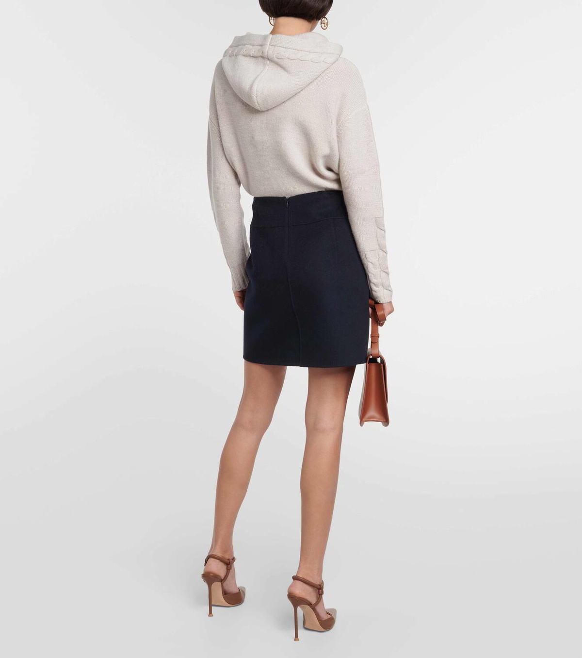 ミニスカート MAX MARA WOOL MINI SKIRT Max Mara Wool-Blend Jacquard Mini Skirt | Harrods US