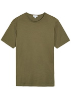 Sunspel Cotton T-shirt Olive