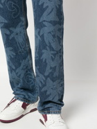 PALM ANGELS - Printed Denim Jeans