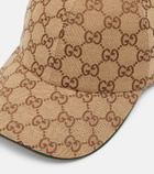 Gucci GG Supreme Canvas cotton-blend baseball cap