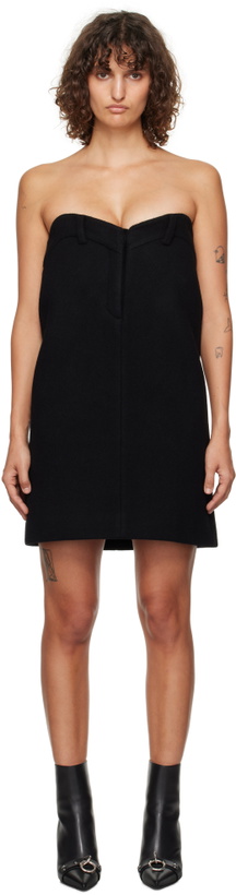 Photo: We11done Black Sweetheart Minidress
