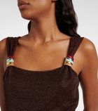 Oséree Lumière ring-detail swimsuit