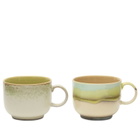 HKliving Tea Cups - Set of 2 in Neo 