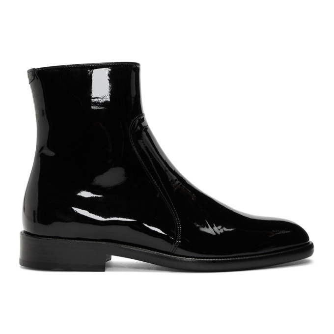 Photo: Maison Margiela Black Patent Sirya Boots