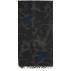 PS by Paul Smith Navy Fennex Fox Scarf