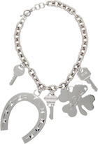 VAQUERA Silver Lucky Charms Necklace