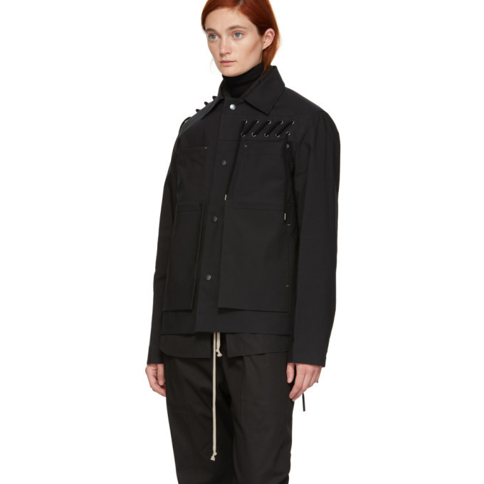 Craig Green Black Laced Worker Jacket