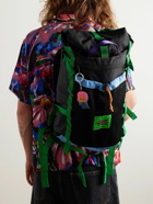 Brain Dead - Equipment Logo-Appliquéd Webbing and Mesh-Trimmed Ripstop Backpack